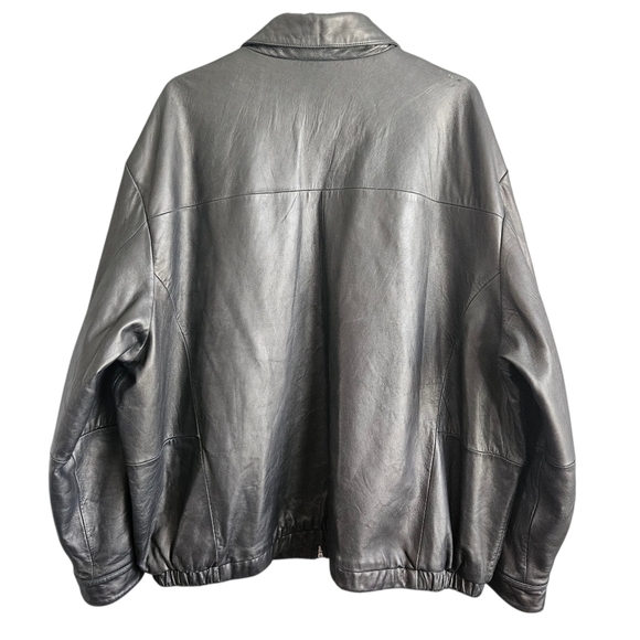 Wilson's Leather Pelle Studio Mens Black Jacket Sz 3X - Picture 3 of 13